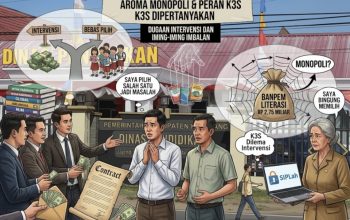 BANPEM LITERASI Rp2,75 MILIAR: Aroma Monopoli & Iming-Iming Imbalan Menguat, Peran Ketua K3S Dipertanyakan
