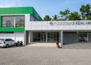Penampakan prototype Puskesmas kendawangan 8,77 M. Saat jadi nanti